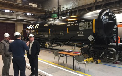 Abtrex Railcar Lining in Europe